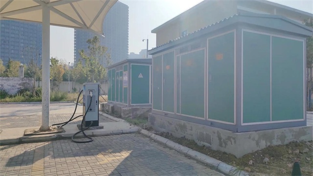 松原800箱变充电桩